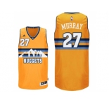 Men's Denver Nuggets #27 Jamal Murray Gold Alternate Swingman Jersey