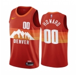 Nike Nuggets #00 Markus Howard Red NBA Swingman 2020-21 City Edition Jersey