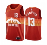 Nike Nuggets #13 R.J. Hampton Red NBA Swingman 2020-21 City Edition Jersey