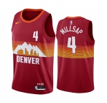 Nike Nuggets #4 Paul Millsap Red NBA Swingman 2020-21 City Edition Jersey