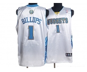 nba denver nuggets #1 billups white