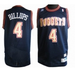 nba denver nuggets #4 billups blue