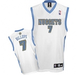 nba denver nuggets #7 chauncey billups white