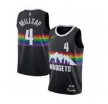 Youth Denver Nuggets #4 Paul Millsap Swingman Black Basketball Jersey - 2019-20 City Edition