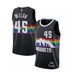 Youth Denver Nuggets #45 Thomas Welsh Swingman Black Basketball Jersey - 2019-20 City Edition