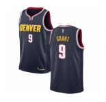 Youth Denver Nuggets #9 Jerami Grant Swingman Navy Blue Road Basketball Jersey - Icon Edition