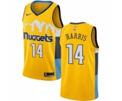 Youth Nike Denver Nuggets #14 Gary Harris Swingman Gold Alternate NBA Jersey Statement Edition
