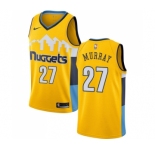 Youth Nike Denver Nuggets #27 Jamal Murray Swingman Gold Alternate NBA Jersey Statement Edition