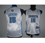 youth nba denver nuggets #15 anthony baby white