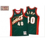 nba jerseys seattle supersonics #40 kemp green