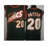 nba seattle supersonics #20 payton green[revolution 30 throwback]