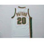 nba seattle supersonics #20 payton white[revolution 30 throwback][2015 new]
