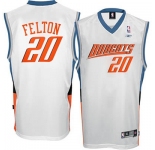 nba charlotte bobcats #20 felion white