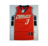 nba charlotte bobcats #3 wallace orange swingman