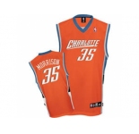 nba charlotte bobcats #35 adam morrison orange swingman