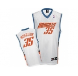 nba charlotte bobcats #35 adam morrison white swingman