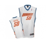 nba charlotte bobcats #50 emeka okafor swingman white