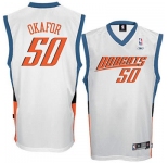 nba charlotte bobcats #50 emeka okafor white