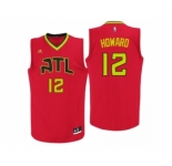 Men Atlanta Hawks #12 Dwight Howard Alternative Red New Swingman Jersey