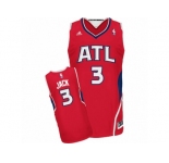 Men's Adidas Atlanta Hawks #3 Jarrett Jack Swingman Red Alternate NBA Jersey
