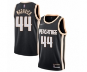 Men's Atlanta Hawks #44 Pete Maravich Swingman Black Basketball Jersey - 2019-20 City Edition