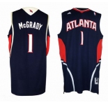 nba atlanta hawks #1 mcgrady blue