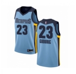 Youth Memphis Grizzlies #23 Marko Guduric Swingman Light Blue Basketball Jersey Statement Edition