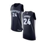 Youth Nike Memphis Grizzlies #24 Dillon Brooks Authentic Navy Blue Road NBA Jersey - Icon Edition