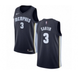 Youth Nike Memphis Grizzlies #3 Jevon Carter Swingman Navy Blue Road NBA Jersey - Icon Edition
