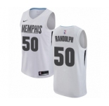 Youth Nike Memphis Grizzlies #50 Zach Randolph Swingman White NBA Jersey - City Edition