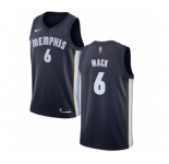 Youth Nike Memphis Grizzlies #6 Shelvin Mack Swingman Navy Blue NBA Jersey - Icon Edition