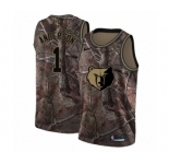Women's Nike Memphis Grizzlies #1 Kyle Anderson Swingman Camo Realtree Collection NBA Jersey