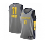 Women's Nike Memphis Grizzlies #11 Mike Conley Swingman Gray NBA Jersey - City Edition