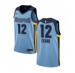 Women's Nike Memphis Grizzlies #12 Tyreke Evans Swingman Light Blue NBA Jersey Statement Edition