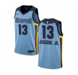 Women's Nike Memphis Grizzlies #13 Jaren Jackson Jr. Authentic Light Blue NBA Jersey Statement Edition