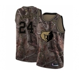 Women's Nike Memphis Grizzlies #24 Dillon Brooks Swingman Camo Realtree Collection NBA Jersey