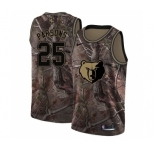 Women's Nike Memphis Grizzlies #25 Chandler Parsons Swingman Camo Realtree Collection NBA Jersey