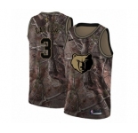 Women's Nike Memphis Grizzlies #3 Jevon Carter Swingman Camo Realtree Collection NBA Jersey