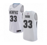 Women's Nike Memphis Grizzlies #33 Marc Gasol Swingman White NBA Jersey - City Edition