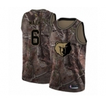 Women's Nike Memphis Grizzlies #6 Shelvin Mack Swingman Camo Realtree Collection NBA Jersey