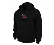 Arizona Cardinals Authentic Logo Pullover Hoodie Black
