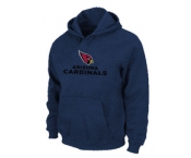 Arizona Cardinals Authentic Logo Pullover Hoodie D.Blue