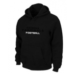 Arizona Cardinals Authentic font Pullover Hoodie Black