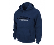 Arizona Cardinals Authentic font Pullover Hoodie D.Blue