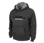 Arizona Cardinals Authentic font Pullover Hoodie D.Grey