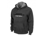 Arizona Cardinals Authentic font Pullover Hoodie D.Grey