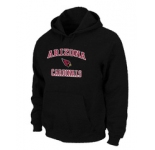 Arizona Cardinals Heart & Soul Pullover Hoodie Black