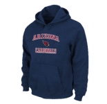 Arizona Cardinals Heart & Soul Pullover Hoodie D.Blue