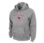 Arizona Cardinals Heart & Soul Pullover Hoodie Grey