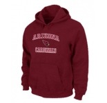 Arizona Cardinals Heart & Soul Pullover Hoodie Red